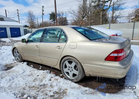 2006 Lexus Ls 430 Base z USA, uszkodzony, nr VIN JTHBN36F965033662